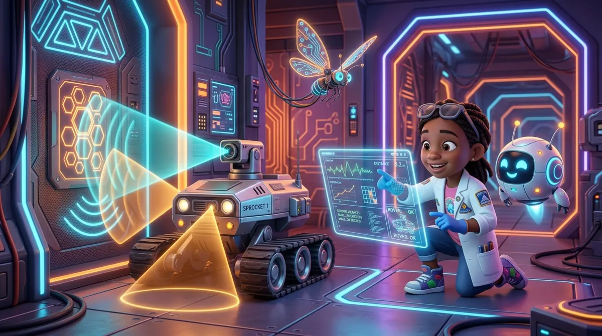 The Bug Detective & Sensor Maze Rover